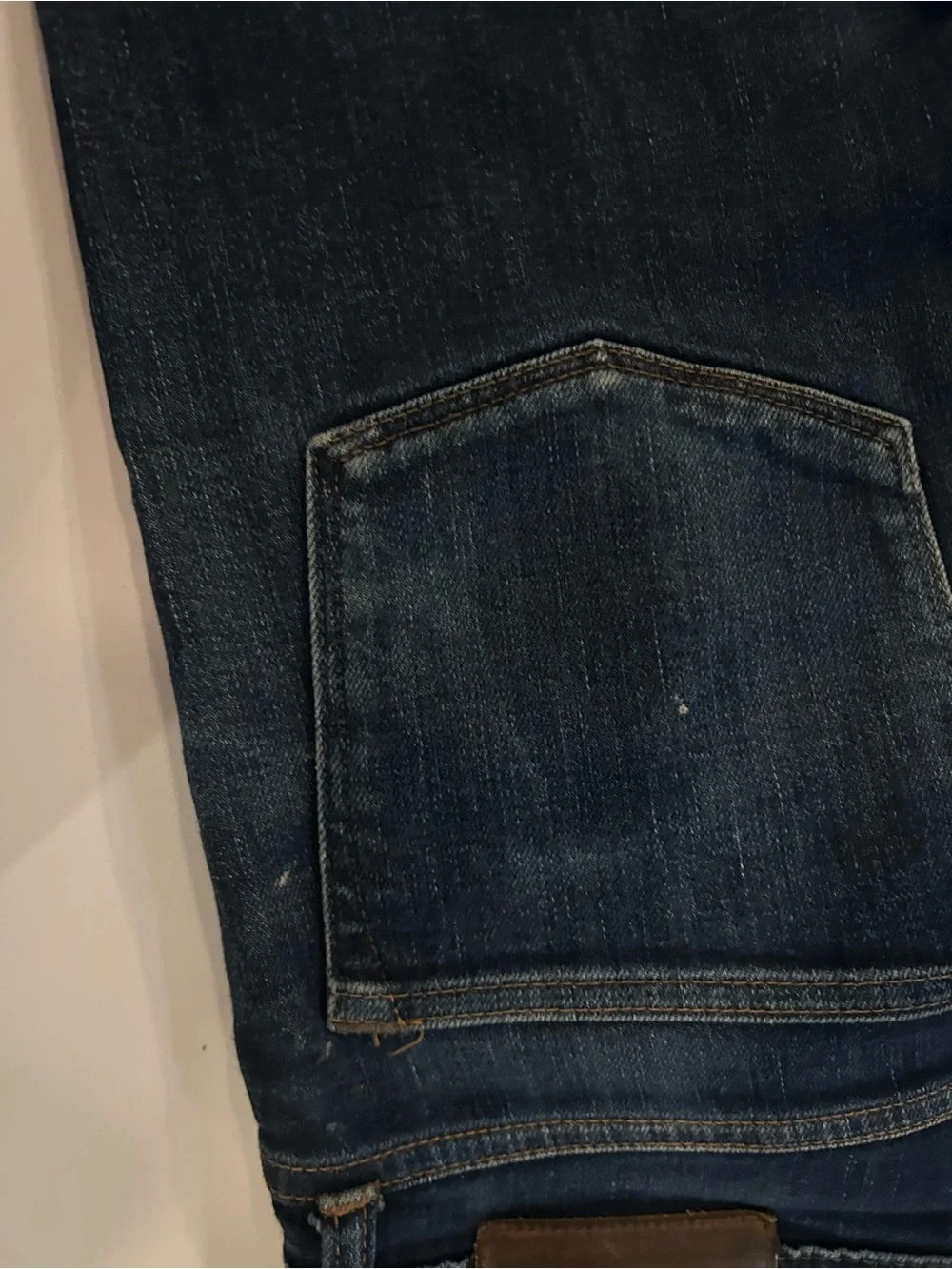 J. Crew Men's Straight Jeans in Dark Indigo
